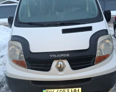 Белый Рено Трафик, объемом двигателя 2 л и пробегом 470 тыс. км за 9700 $, фото 1 на Automoto.ua