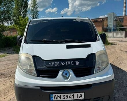 Білий Рено Трафік, об'ємом двигуна 2 л та пробігом 480 тис. км за 6700 $, фото 1 на Automoto.ua