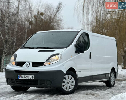 Білий Рено Трафік, об'ємом двигуна 2 л та пробігом 221 тис. км за 11500 $, фото 1 на Automoto.ua