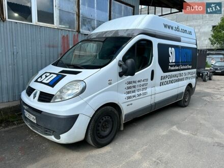 Білий Рено Трафік, об'ємом двигуна 2 л та пробігом 405 тис. км за 8500 $, фото 1 на Automoto.ua