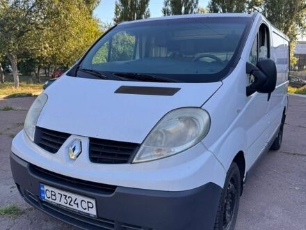 Белый Рено Трафик, объемом двигателя 2 л и пробегом 417 тыс. км за 9200 $, фото 1 на Automoto.ua