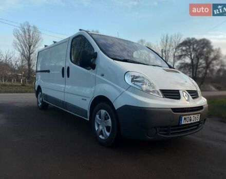 Белый Рено Трафик, объемом двигателя 2 л и пробегом 164 тыс. км за 14100 $, фото 1 на Automoto.ua