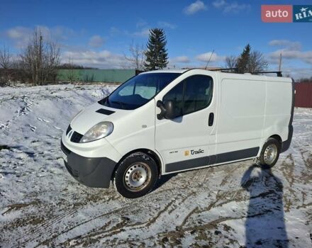 Білий Рено Трафік, об'ємом двигуна 2 л та пробігом 320 тис. км за 9500 $, фото 1 на Automoto.ua