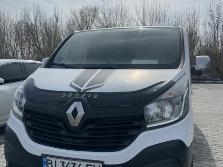 Білий Рено Трафік, об'ємом двигуна 1.6 л та пробігом 222 тис. км за 16500 $, фото 1 на Automoto.ua