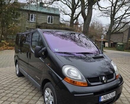 Черный Рено Трафик, объемом двигателя 1.9 л и пробегом 233 тыс. км за 3067 $, фото 1 на Automoto.ua