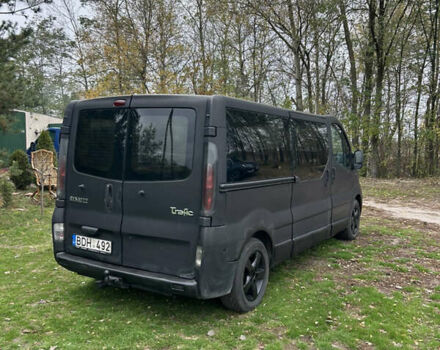 Черный Рено Трафик, объемом двигателя 2.5 л и пробегом 296 тыс. км за 2999 $, фото 3 на Automoto.ua