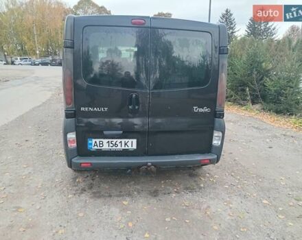 Черный Рено Трафик, объемом двигателя 1.9 л и пробегом 360 тыс. км за 8200 $, фото 2 на Automoto.ua