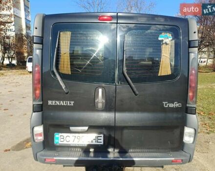 Черный Рено Трафик, объемом двигателя 2.5 л и пробегом 306 тыс. км за 7600 $, фото 1 на Automoto.ua