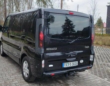 Черный Рено Трафик, объемом двигателя 1.9 л и пробегом 190 тыс. км за 6800 $, фото 5 на Automoto.ua