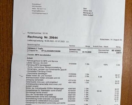 Черный Рено Трафик, объемом двигателя 2 л и пробегом 250 тыс. км за 12800 $, фото 40 на Automoto.ua