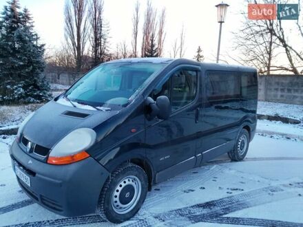 Чорний Рено Трафік, об'ємом двигуна 1.9 л та пробігом 224 тис. км за 7300 $, фото 1 на Automoto.ua