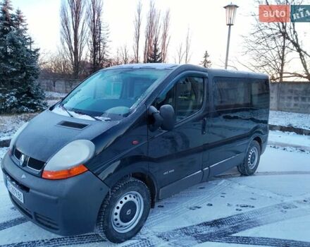 Черный Рено Трафик, объемом двигателя 1.9 л и пробегом 224 тыс. км за 7300 $, фото 1 на Automoto.ua