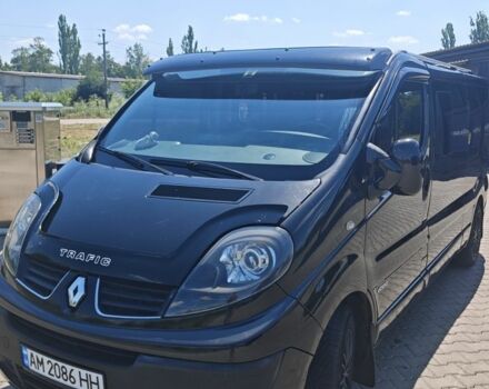 Черный Рено Трафик, объемом двигателя 2.5 л и пробегом 447 тыс. км за 14400 $, фото 1 на Automoto.ua
