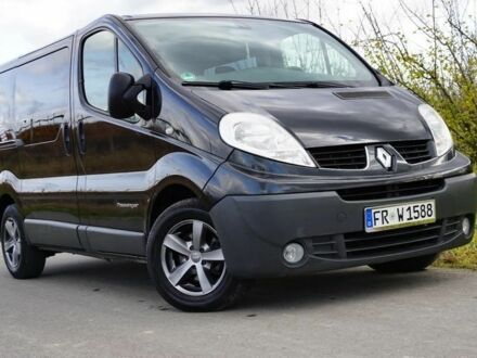 Черный Рено Трафик, объемом двигателя 2 л и пробегом 192 тыс. км за 8200 $, фото 1 на Automoto.ua