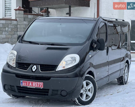 Чорний Рено Трафік, об'ємом двигуна 2 л та пробігом 328 тис. км за 13850 $, фото 1 на Automoto.ua
