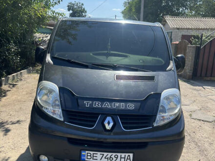 Черный Рено Трафик, объемом двигателя 2 л и пробегом 324 тыс. км за 12500 $, фото 1 на Automoto.ua