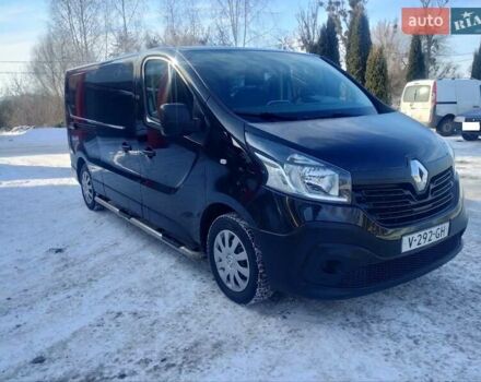 Черный Рено Трафик, объемом двигателя 1.6 л и пробегом 223 тыс. км за 16900 $, фото 1 на Automoto.ua