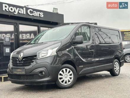 Черный Рено Трафик, объемом двигателя 1.6 л и пробегом 214 тыс. км за 16300 $, фото 1 на Automoto.ua