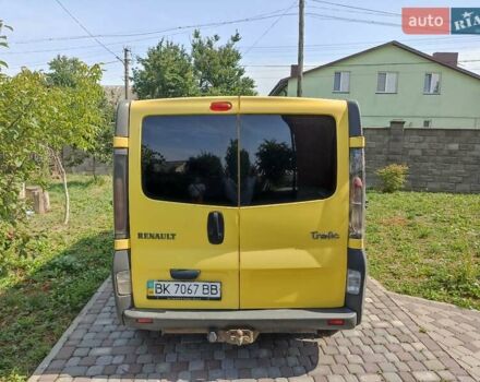 Жовтий Рено Трафік вант-пас., об'ємом двигуна 2.5 л та пробігом 432 тис. км за 7500 $, фото 3 на Automoto.ua