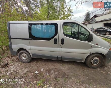 Серый Рено Трафик груз-пасс., объемом двигателя 1.87 л и пробегом 430 тыс. км за 6500 $, фото 3 на Automoto.ua