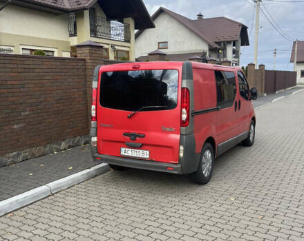 Рено Трафик 2009 в Владимир-Волынский на Automoto.ua Красный Рено Трафик, объемом двигателя 2 л и пробегом 478 тыс. км за 6299 $, фото 6 на Automoto.ua