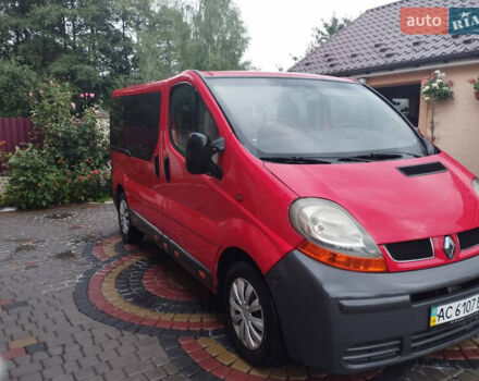 Красный Рено Трафик, объемом двигателя 1.87 л и пробегом 290 тыс. км за 6700 $, фото 2 на Automoto.ua