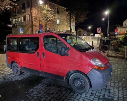 Красный Рено Трафик, объемом двигателя 1.9 л и пробегом 380 тыс. км за 2600 $, фото 1 на Automoto.ua