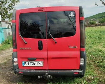 Красный Рено Трафик, объемом двигателя 1.87 л и пробегом 330 тыс. км за 6200 $, фото 3 на Automoto.ua