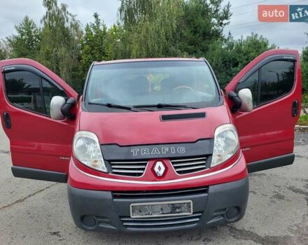 Красный Рено Трафик, объемом двигателя 2 л и пробегом 245 тыс. км за 11500 $, фото 80 на Automoto.ua