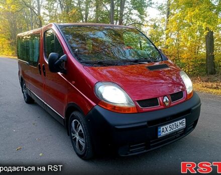 Красный Рено Трафик, объемом двигателя 1.9 л и пробегом 392 тыс. км за 7500 $, фото 2 на Automoto.ua