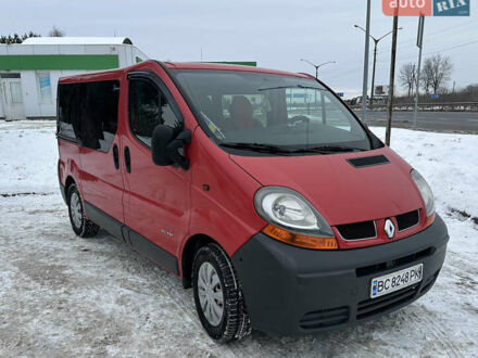 Красный Рено Трафик, объемом двигателя 1.9 л и пробегом 335 тыс. км за 6199 $, фото 1 на Automoto.ua