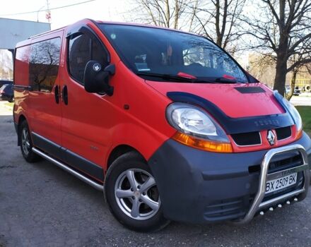 Красный Рено Трафик, объемом двигателя 1.9 л и пробегом 244 тыс. км за 7716 $, фото 1 на Automoto.ua