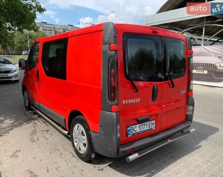 Червоний Рено Трафік, об'ємом двигуна 1.87 л та пробігом 263 тис. км за 6600 $, фото 1 на Automoto.ua
