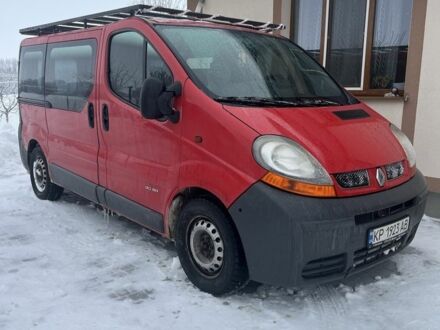 Червоний Рено Трафік, об'ємом двигуна 1.9 л та пробігом 358 тис. км за 6500 $, фото 1 на Automoto.ua