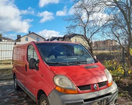 Красный Рено Трафик, объемом двигателя 1.9 л и пробегом 238 тыс. км за 5500 $, фото 1 на Automoto.ua