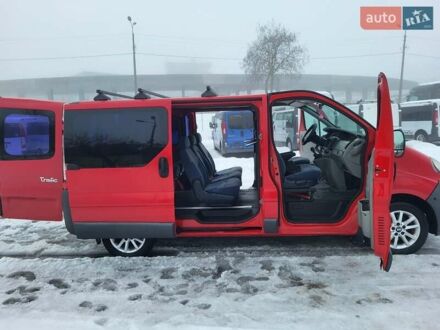Красный Рено Трафик, объемом двигателя 1.9 л и пробегом 266 тыс. км за 7999 $, фото 1 на Automoto.ua