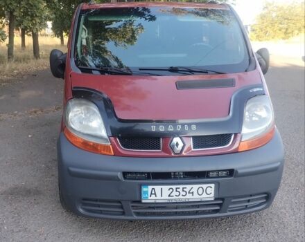 Червоний Рено Трафік, об'ємом двигуна 2 л та пробігом 403 тис. км за 6700 $, фото 1 на Automoto.ua