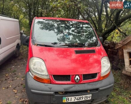 Червоний Рено Трафік, об'ємом двигуна 1.9 л та пробігом 370 тис. км за 4800 $, фото 1 на Automoto.ua
