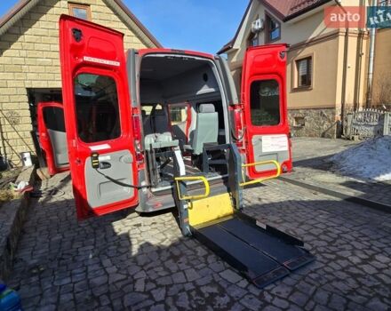 Червоний Рено Трафік, об'ємом двигуна 2 л та пробігом 65 тис. км за 17770 $, фото 1 на Automoto.ua