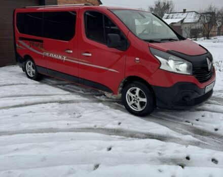 Червоний Рено Трафік, об'ємом двигуна 1.6 л та пробігом 347 тис. км за 15500 $, фото 1 на Automoto.ua