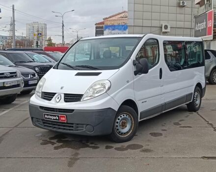 Белый Рено Трафик пасс., объемом двигателя 2.5 л и пробегом 247 тыс. км за 10990 $, фото 1 на Automoto.ua