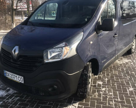 Синий Рено Трафик пасс., объемом двигателя 1.6 л и пробегом 156 тыс. км за 14000 $, фото 1 на Automoto.ua