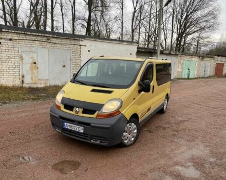 Жовтий Рено Трафік, об'ємом двигуна 1.9 л та пробігом 420 тис. км за 6500 $, фото 8 на Automoto.ua