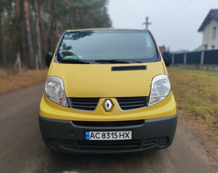 Желтый Рено Трафик, объемом двигателя 1.9 л и пробегом 410 тыс. км за 3950 $, фото 2 на Automoto.ua