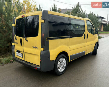 Желтый Рено Трафик, объемом двигателя 1.9 л и пробегом 315 тыс. км за 4950 $, фото 2 на Automoto.ua