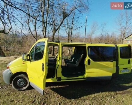 Желтый Рено Трафик, объемом двигателя 1.87 л и пробегом 338 тыс. км за 6750 $, фото 4 на Automoto.ua