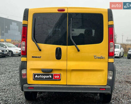 Желтый Рено Трафик, объемом двигателя 2 л и пробегом 187 тыс. км за 8990 $, фото 7 на Automoto.ua
