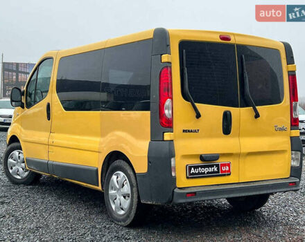 Желтый Рено Трафик, объемом двигателя 2 л и пробегом 187 тыс. км за 8990 $, фото 5 на Automoto.ua