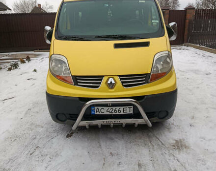 Жовтий Рено Трафік, об'ємом двигуна 2 л та пробігом 277 тис. км за 8900 $, фото 1 на Automoto.ua