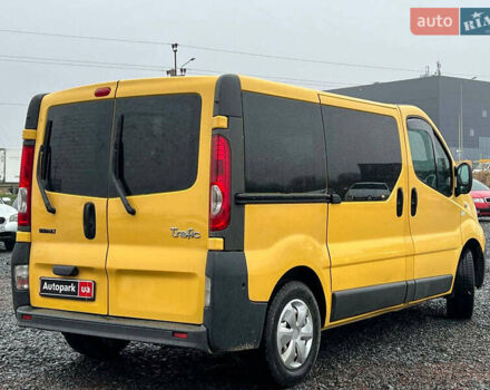 Желтый Рено Трафик, объемом двигателя 2 л и пробегом 187 тыс. км за 8990 $, фото 6 на Automoto.ua
